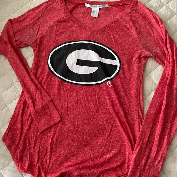 University of Georgia/ Georgia Bulldogs long sleeve shirt. Size Small. - Picture 2 of 3